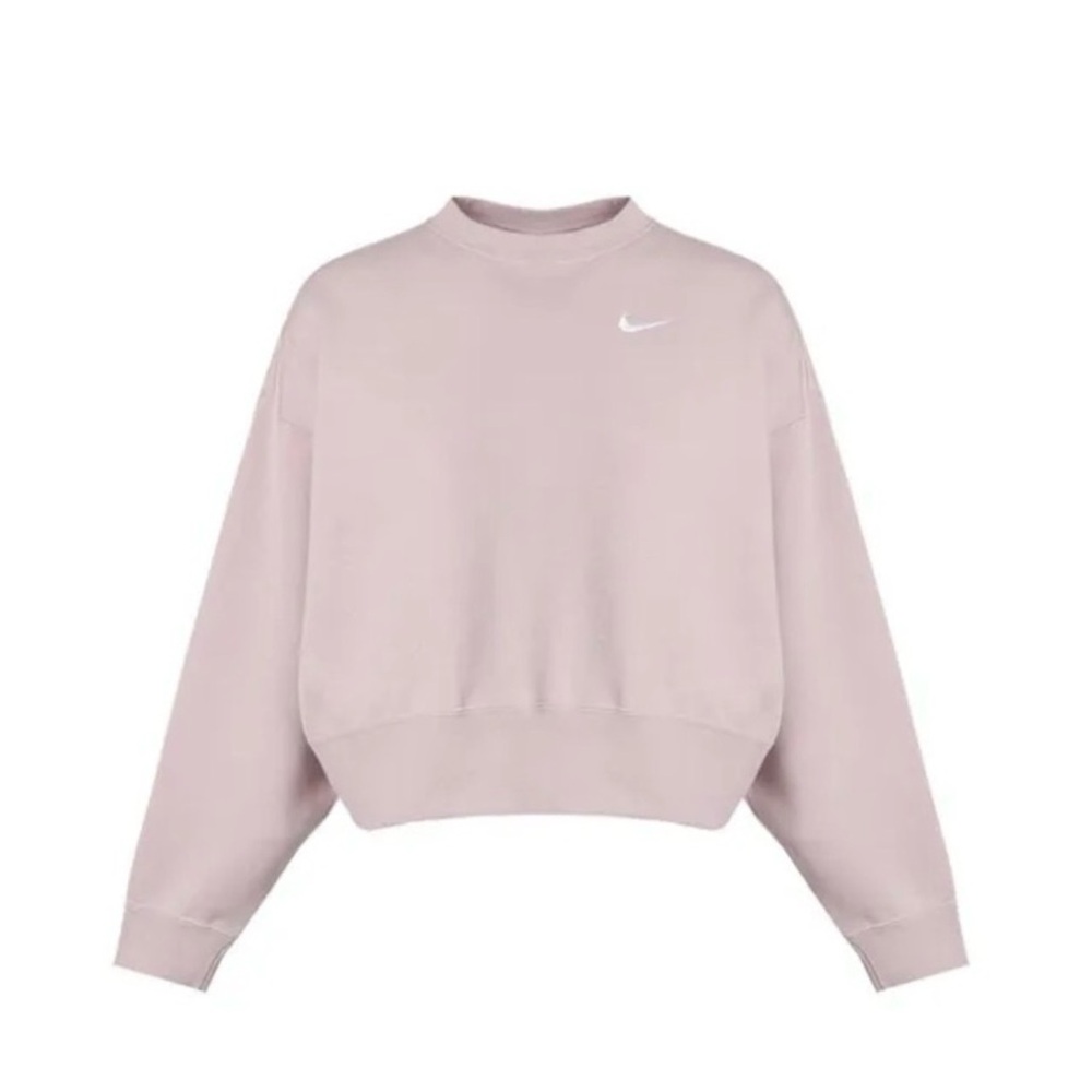 Nike Women's Light Pink Crewneck Sweatshirt
